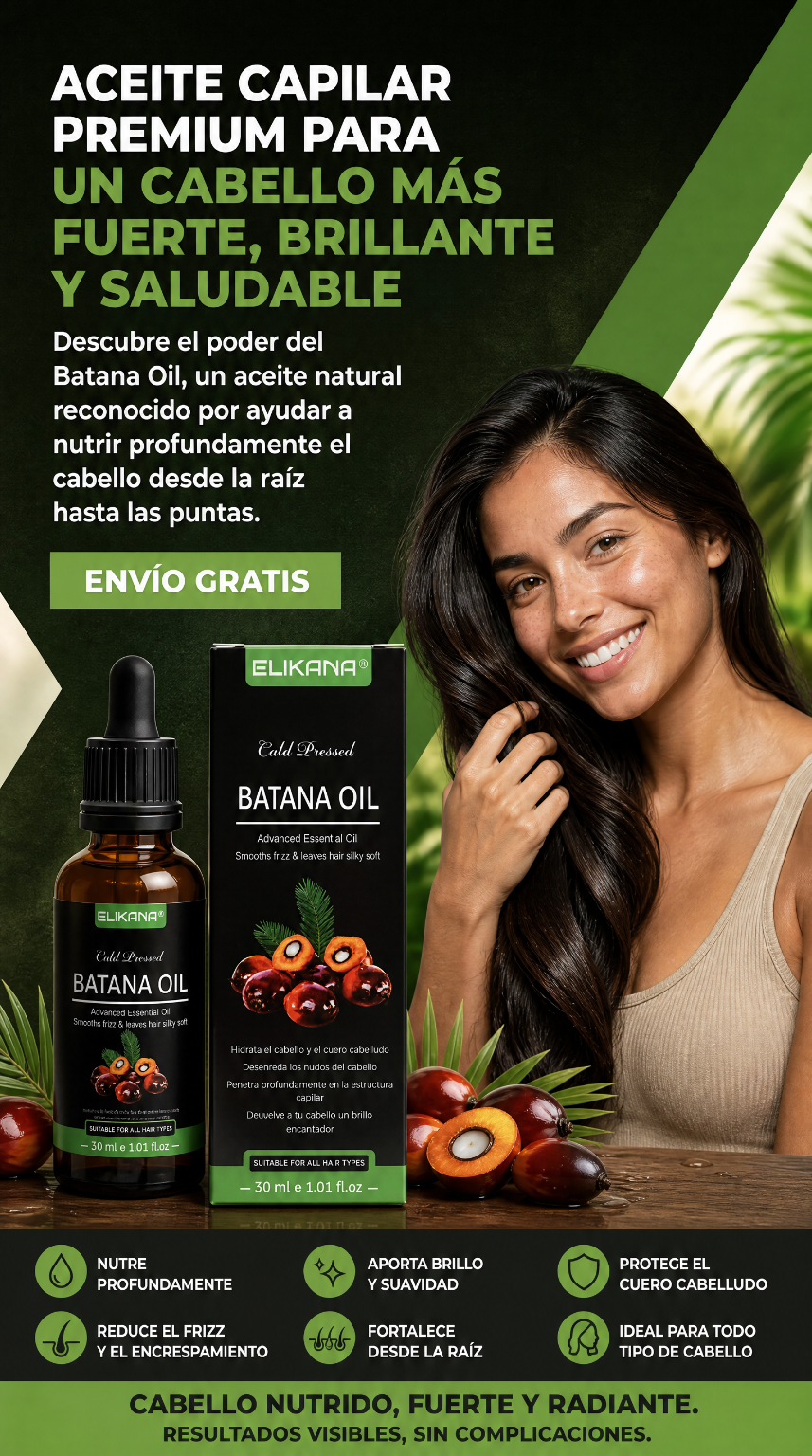 🌿 ACEITE BATANA OIL – ELIKANA 🌿 -